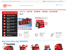 Tablet Screenshot of maybomchuachay.com.vn
